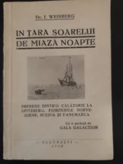 Dr. I. Weinberg - In Tara Soarelui de Miaza Noapte