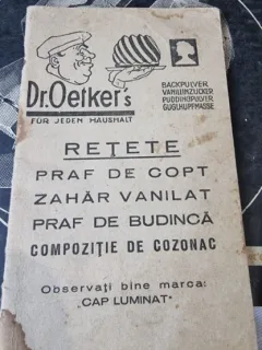 Dr. Oetker's -Retete
