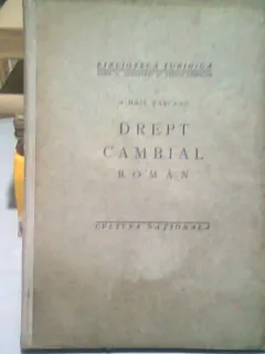 DREPT CAMBIAL ROMAN - MIHAIL PASCANU
