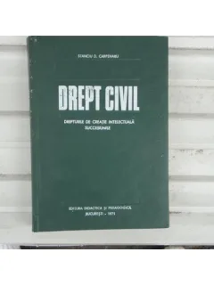 Drept Civil , Dr. Stanciu D. Carpenaru , 1971
