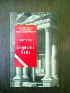 Drept civil drepturile reale - Corneliu Barsan, Mria Gaita