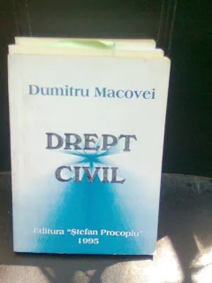 DREPT CIVIL - DUMITRU MACOVEI
