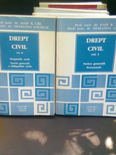 DREPT CIVIL - IOSIF R. URS    2 VOLUME