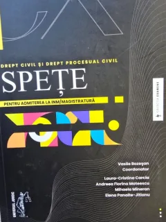 Drept civil si Drept procesual civil. Spete pentru admiterea la INM/Magistratura 2021- Vasile Bozesan