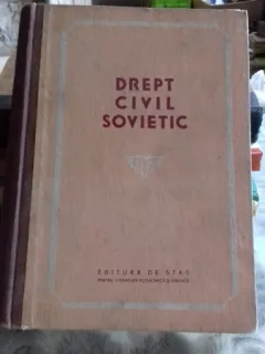 DREPT CIVIL SOVIETIC - S.N. BRATUS   VOL.2