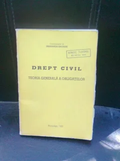 Drept civil teoria genearla a obligatiilor - Smaranda Angheni