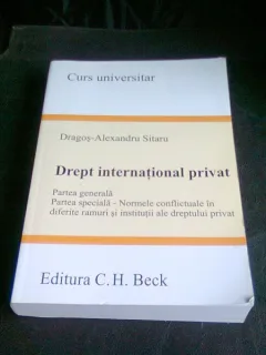 DREPT INTERNATIONAL PRIVAT - DRAGOS ALEXANDRU SITARU