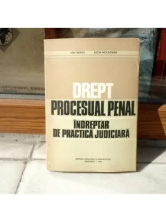Drept Procesual Penal, Indreptar de practica judiciara , Lector dr. Ion Neagu, 1982