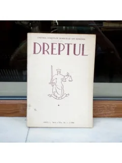 DREPTUL ANUL I SERIA A III-A NR.1-2 1990 , Cursuri