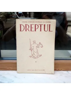 DREPTUL ANUL I SERIA A III-A NR.10-11 1991 , Cursuri
