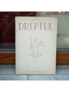 DREPTUL ANUL I SERIA A III-A NR.4 1990 , Cursuri