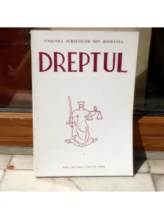 DREPTUL ANUL XV SERIA A III-A NR.9 2004 , Cursuri