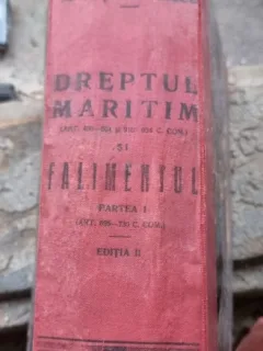 DREPTUL MARITIM SI FALIMENTUL, PARTEA I ART.695-730 C. COM.