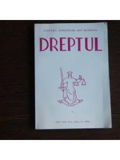 DREPTUL Seria a III-a, UNIUNEA JURISTILOR DIN ROMANIA