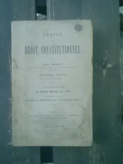 Droit constitutionnel - Leon Duguit