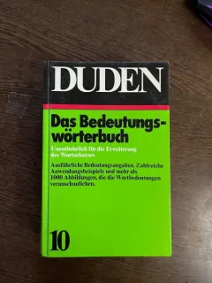 Duden Das Bedeutungs-worterbuch vol. 10