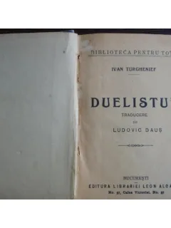 DUELISTUL - IVAN TURGHENIEF