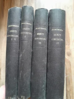 Dumitrescu  - Manual de drept comercial (4 volume)