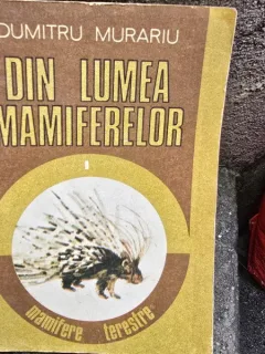 Dumitru Murariu - Din lumea mamiferelor