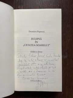 DUMITRU POPESCU ECLIPSA IN CETATEA SOARELUI
