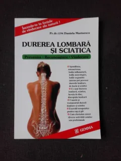 DUREREA LOMBARA SI SCIATICA - DANIELA MARINESCU
