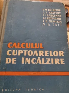 E. M. Goldfarb ,Calculul cuptoarelor de incalzire