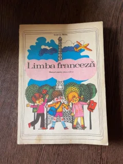 Ecaterina Bartos - Limba franceza. Manual pentru clasa a IV-a (1977)