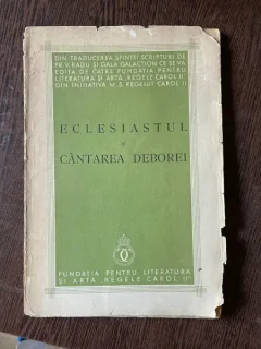 Eclesiastul si Cantarea Deborei (1936)