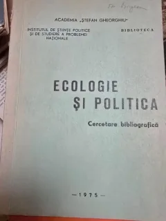 Ecologie si Politica - Academia