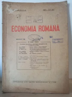 Economia Romana - Nr. 9-10 An XXIX Sept.-Oct.
