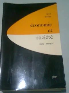 ECONOMIE ET SOCIETE - MAX WEBER  VOL.I  (CARTE IN LIMBA FRANCEZA)
