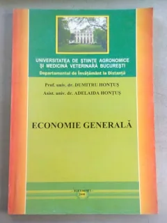 ECONOMIE GENERALA - DUMITRU HONTUS   (CURS INVATAMANT LA DISTANTA)