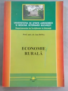 ECONOMIE RURALA - ION DONA (CURS INVATAMANT LA DISTANTA)
