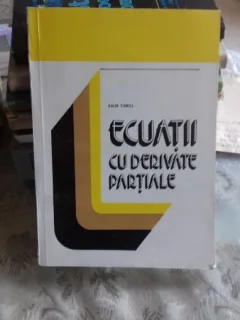 ECUATII CU DERIVATE PARTIALE  - KALIK CAROL