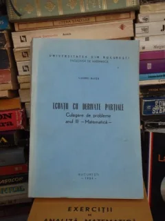 ECUATII CU DERIVATE PARTIALE , VALERIU BANTA