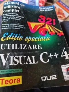 Editie speciala, utilizare Visual C++4, manual de utilizare complet