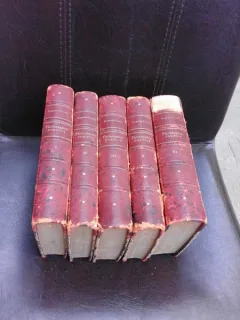 COURS DE PHILOSOPHIE POSITIVE - AUGUSTE COMTE  VOL.1,2,3,4, SI 6  (CARTI IN LIMBA FRANCEZA)
