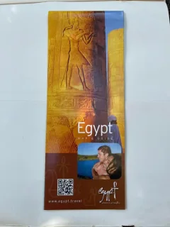 Egypt Map & Guide, text in limba engleza