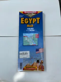 Egypt MIȘR Road Map 1: 1 750 000 2019-2020 edition, text in limba engleza