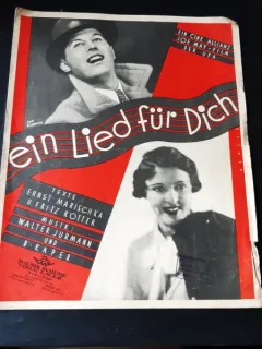 EIN LIED FUR DICH, PARTITURA SI TEXT