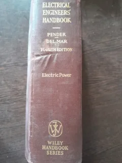 ELECTRICAL ENGINEERS HANDBOOK - PENDER - DEL MAR   (MANUALUL INGINERULUI ELECTROTEHNIST)