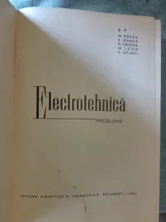 Electrotehnica Probleme - M.Preda , F.Manea , F.Cristea , M.Leon , F.Spinei