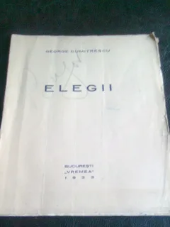 ELEGII - GEORGE DUMITRESCU