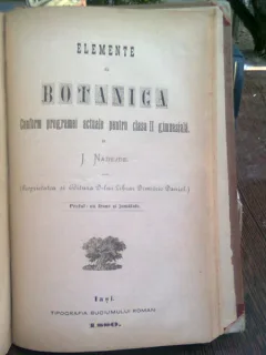 Elemente de botanica - J. Nadejde