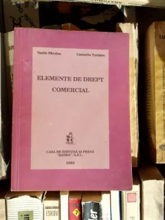 Elemente de drept comercial , Vasile Patulea , 1993