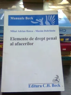 Elemente de drept penal al afacerilor - Mihai Adrian Hotca