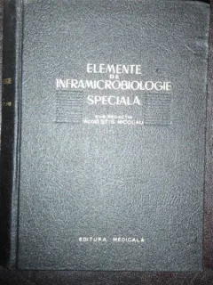 ELEMENTE DE INFRAMICROBIOLOGIE SPECIALA - St. S. Nicolau
