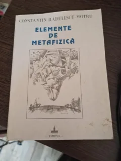 Elemente de metafizică de Constantin Rădulescu-Motru