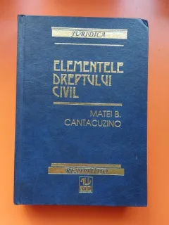 Elementele dreptului civil - Matei B. Cantacuzino