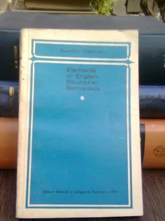 ELEMENTS OF ENGLISH STRUCTURAL SEMANTICS